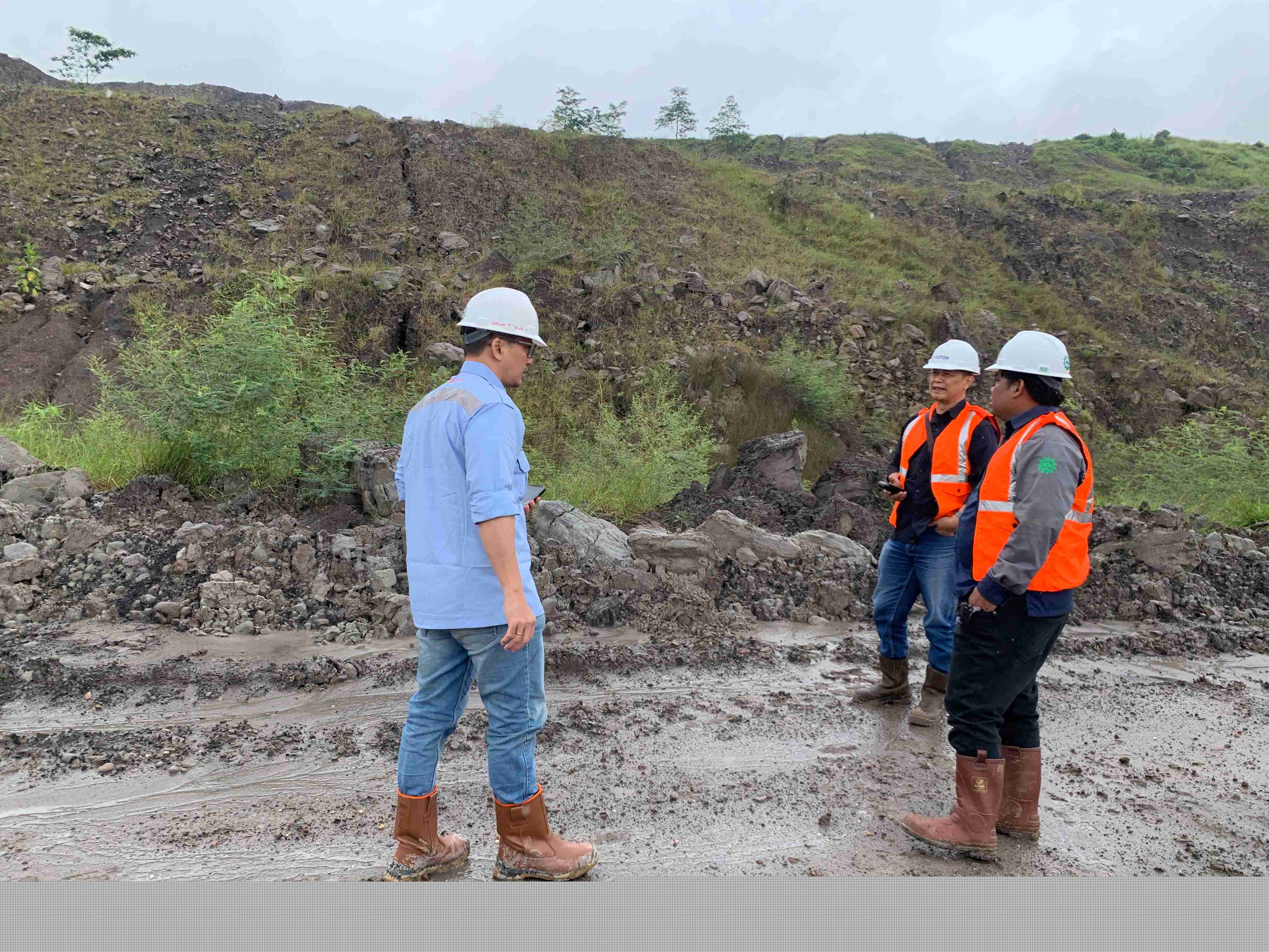 Kegiatan proyek pertambangan PT Vander Inti Energi di Kalimantan Timur